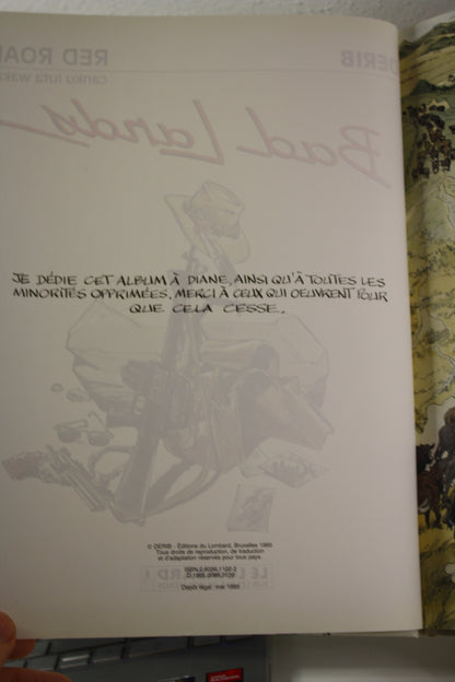 Bad Lands – Red Road – Derib – Le Lombard – EO - 1995