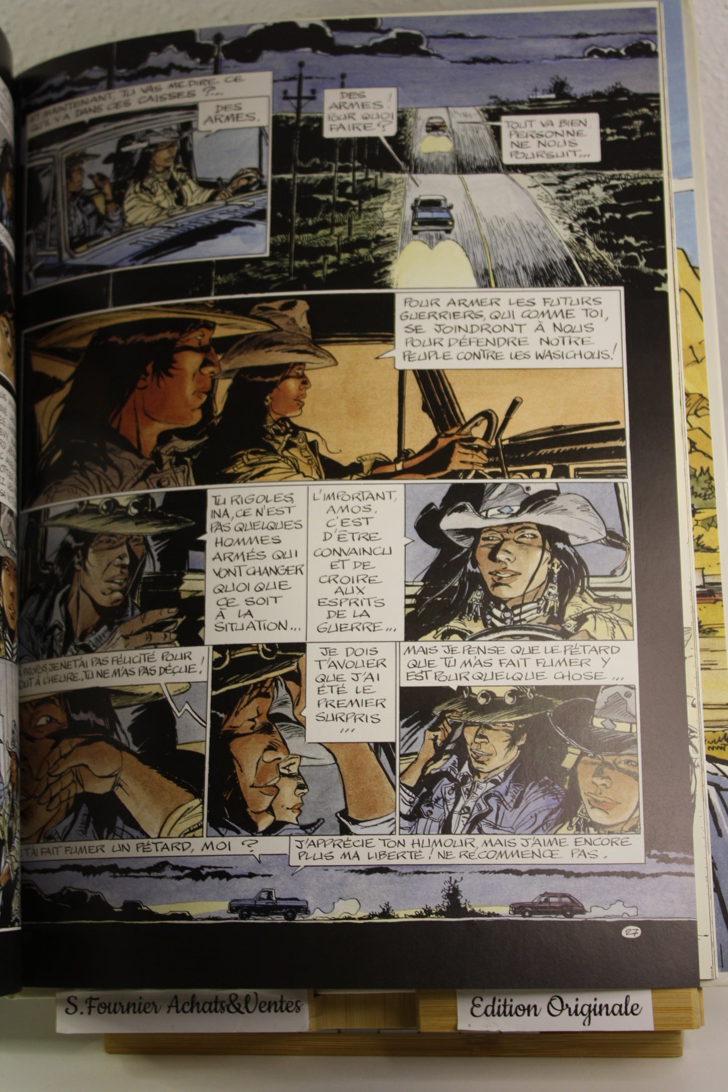 Bad Lands – Red Road – Derib – Le Lombard – EO - 1995