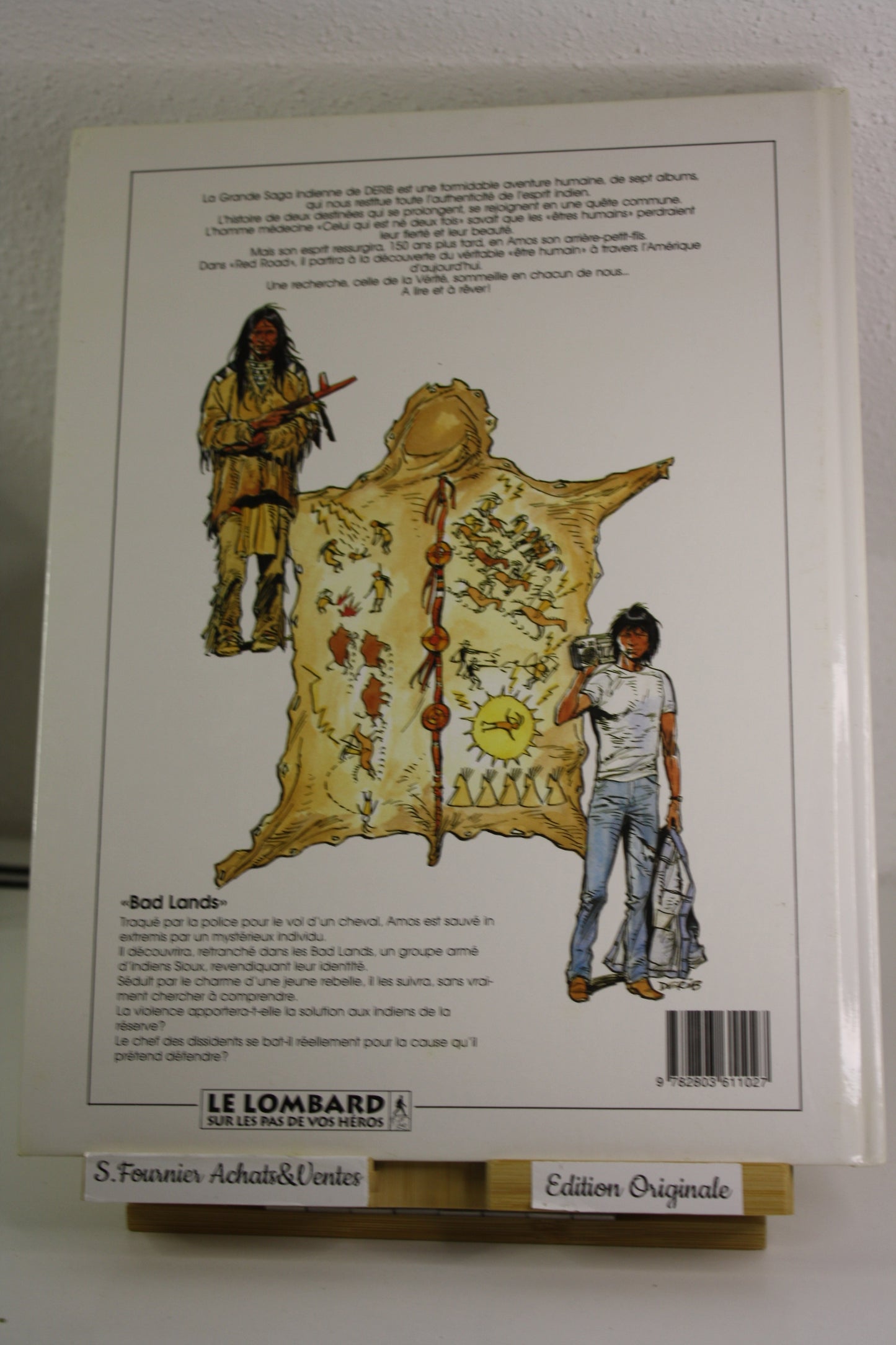 Bad Lands – Red Road – Derib – Le Lombard – EO - 1995