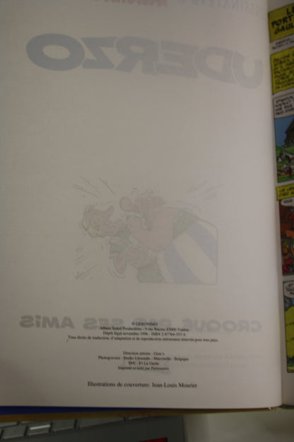Uderzo croqué par ses amis – Astérix – Collectif – Soleil – EO - 1996
