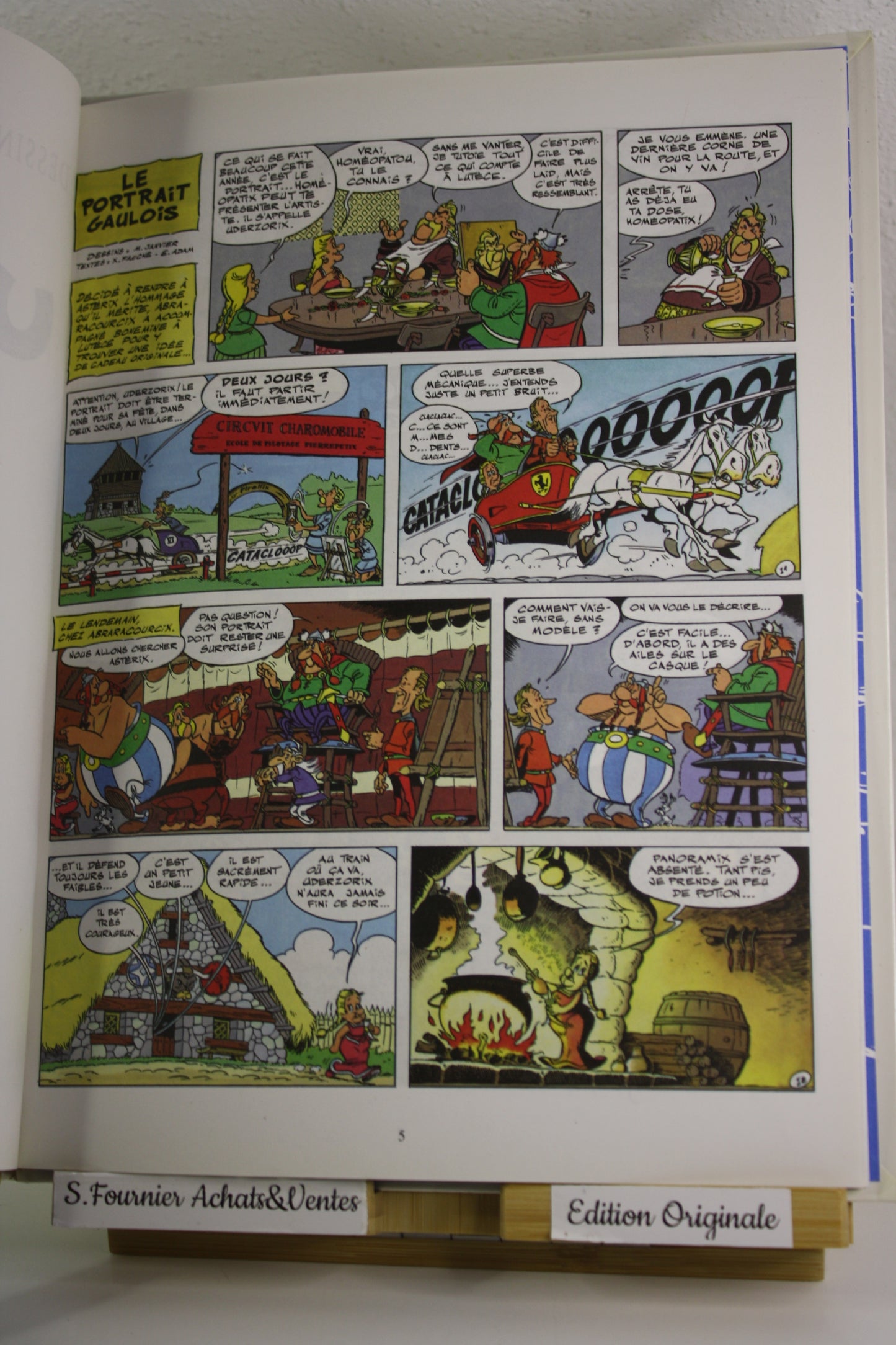 Uderzo croqué par ses amis – Astérix – Collectif – Soleil – EO - 1996