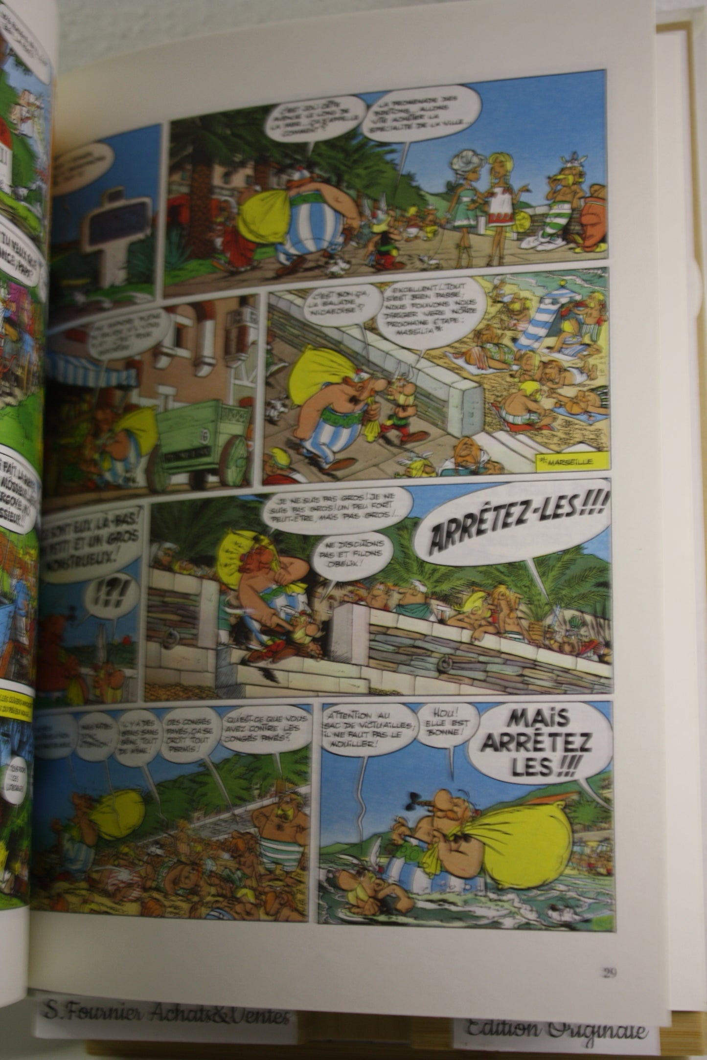Le tour de Gaule – Astérix – Goscinny Uderzo – Dargaud – Réédition - 1992
