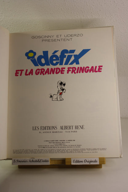 La grande fringale – Idéfix – Goscinny Uderzo – Albert René – EO - 1982