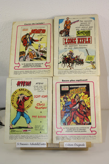 El Bravo du n°25 au 28 – El Bravo – Missaglia – Aventures et Voyages – Périodique – 1979/80