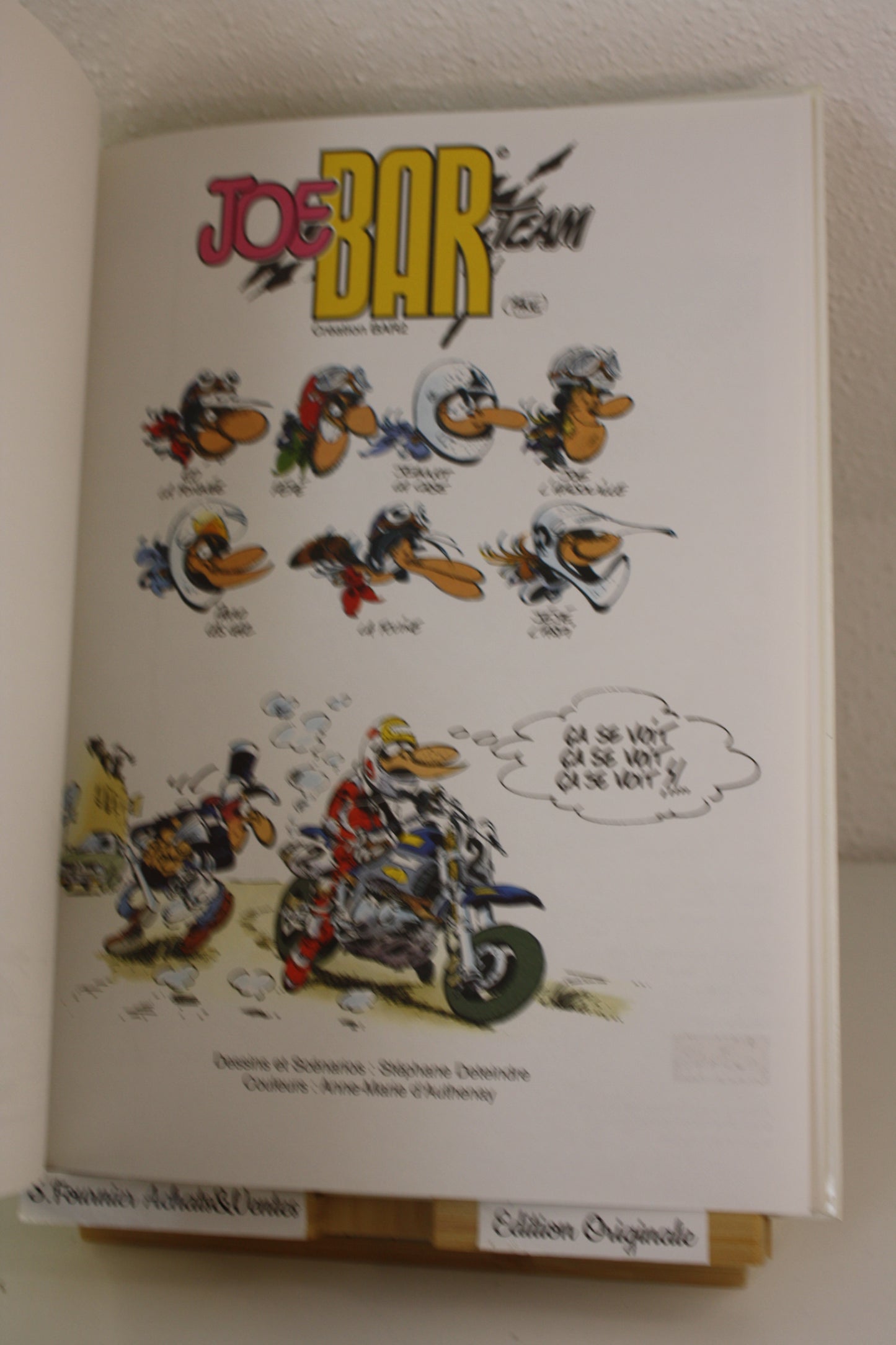 Tome 3 – Joe Bar Team – Fane – Vents d’ouest – EO - 1993