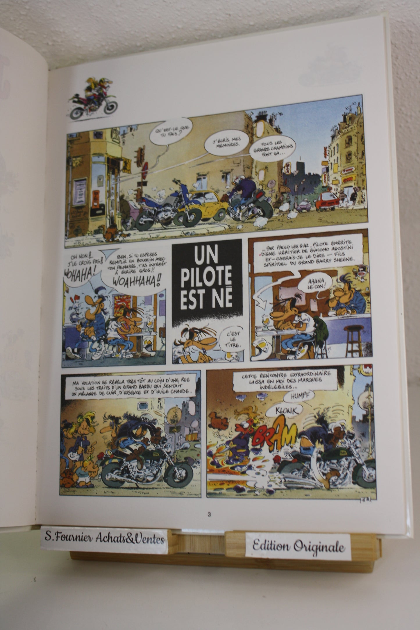 Tome 3 – Joe Bar Team – Fane – Vents d’ouest – EO - 1993