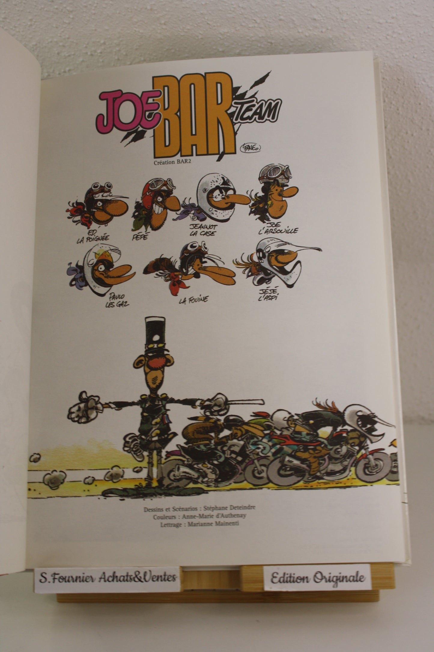 Tome 4 – Joe Bar Team – Fane – Vents d’ouest – EO - 1997