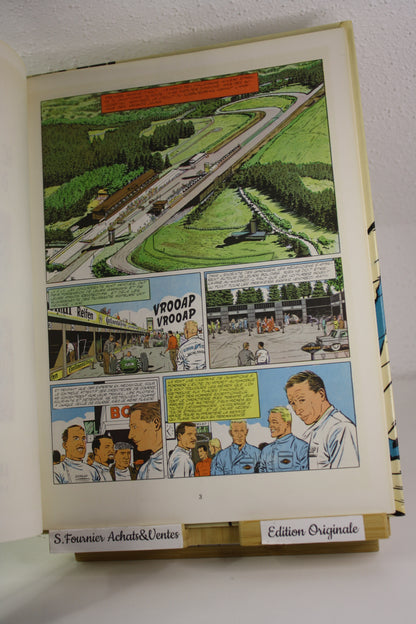 Les chevaliers de Königsfeld – Michel Vaillant – Graton – Lombard – Réédition - 1978