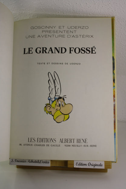 Le grand fossé – Astérix – Goscinny Uderzo – Albert René – EO - 1980