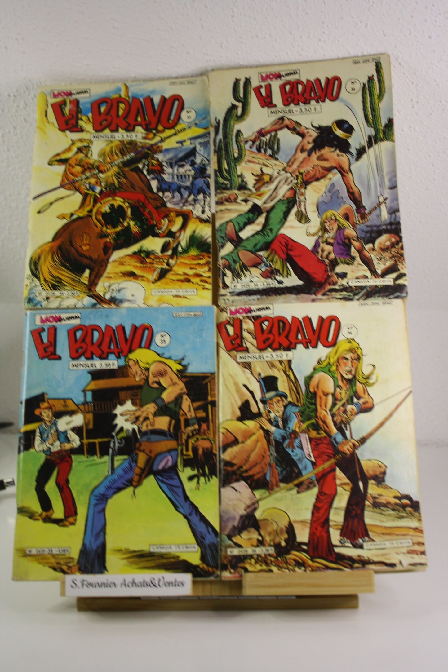El Bravo du n°33 au 36 – El Bravo – Missaglia – Aventures et Voyages – Périodique – 1980
