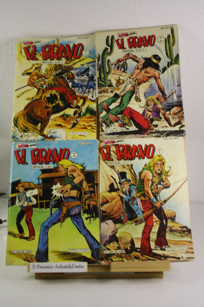 El Bravo du n°33 au 36 – El Bravo – Missaglia – Aventures et Voyages – Périodique – 1980