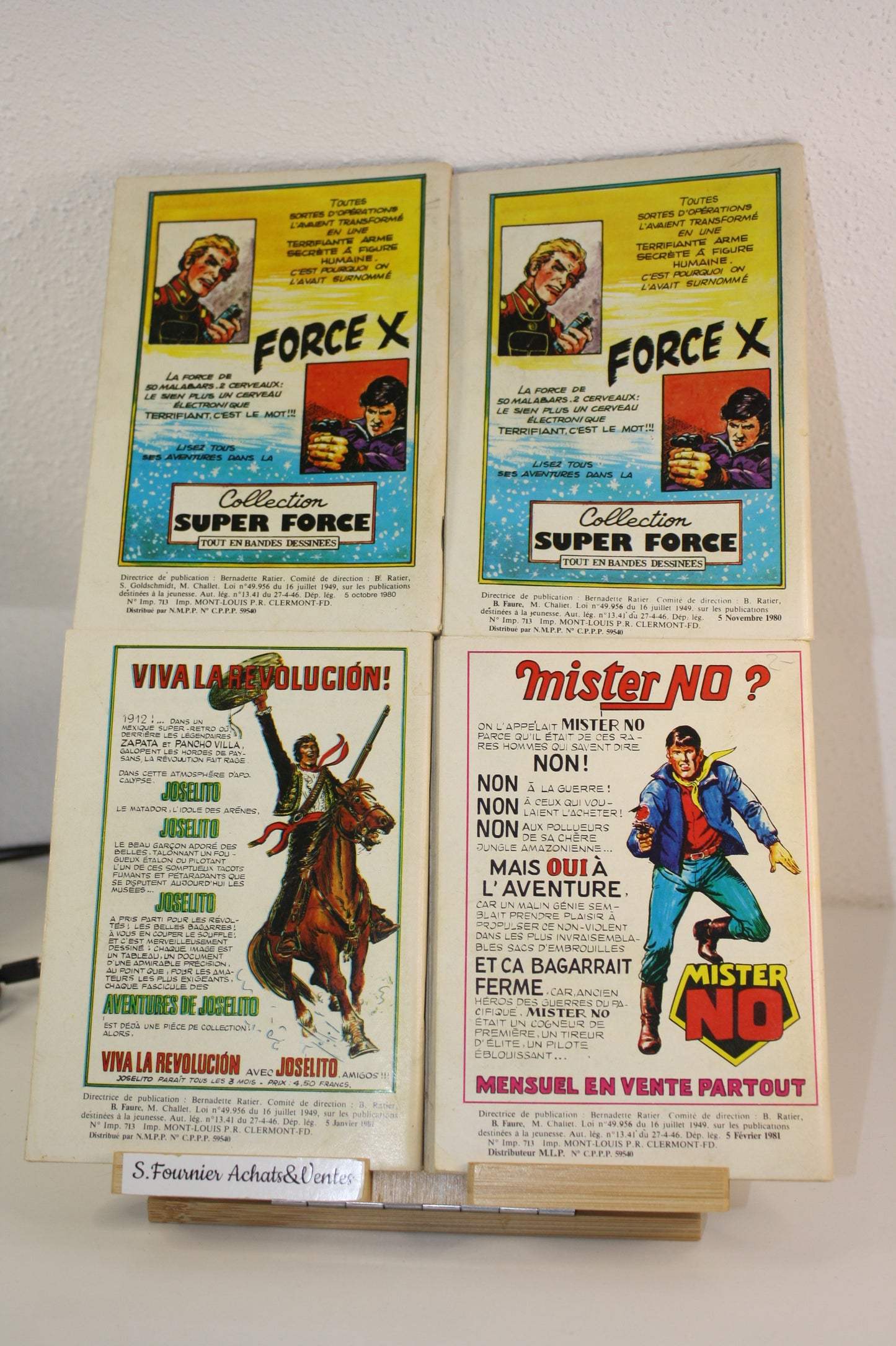 El Bravo du n°37 au 41 – El Bravo – Missaglia – Aventures et Voyages – Périodique – 1980/81