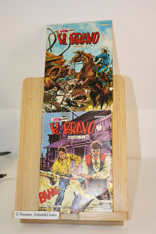 El Bravo n°46 et 47 – El Bravo – Missaglia – Aventures et Voyages – Périodique – 1981