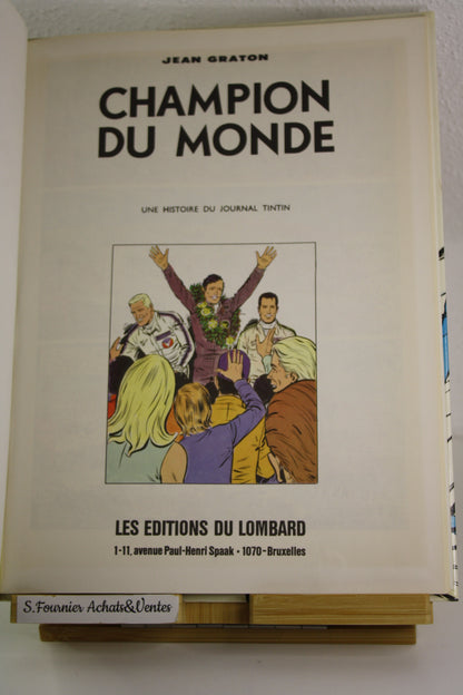 Champion du monde – Michel Vaillant – Graton – Lombard – Réédition – 1976