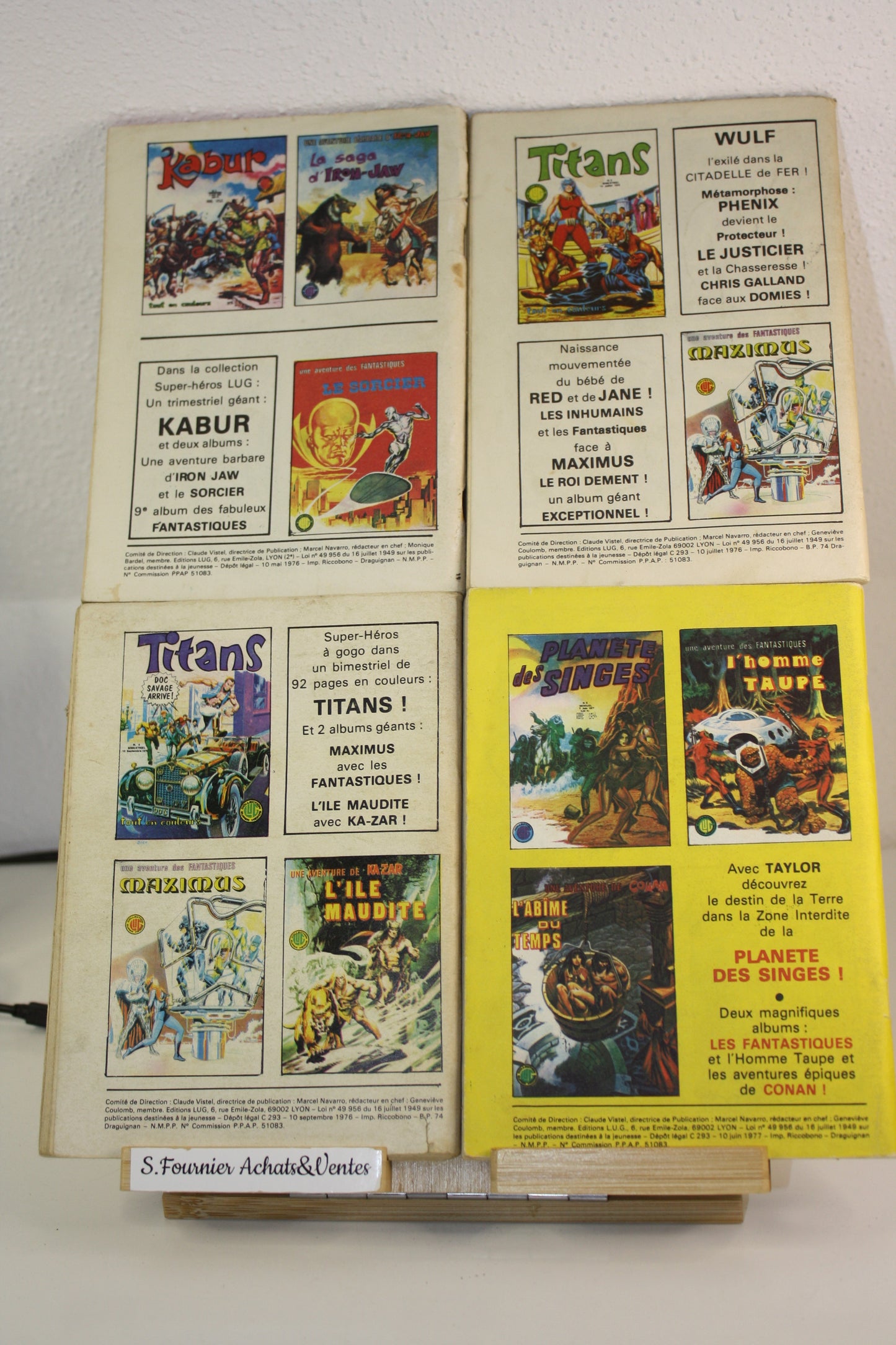 Yuma n°163; 165;167 et 176 – Yuma – collectif – Lug – Périodique – 1976/77