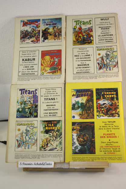 Yuma n°163; 165;167 et 176 – Yuma – collectif – Lug – Périodique – 1976/77