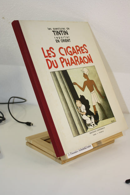 Facsimilé Les cigares du pharaon – Tintin reporter en Orient – Hergé – Casterman – EO – 1984