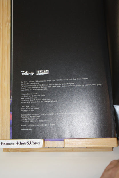Episode V l’empire contre attaque – Star Wars – Williamson Goodwin – France Loisir – Réédition – 2015