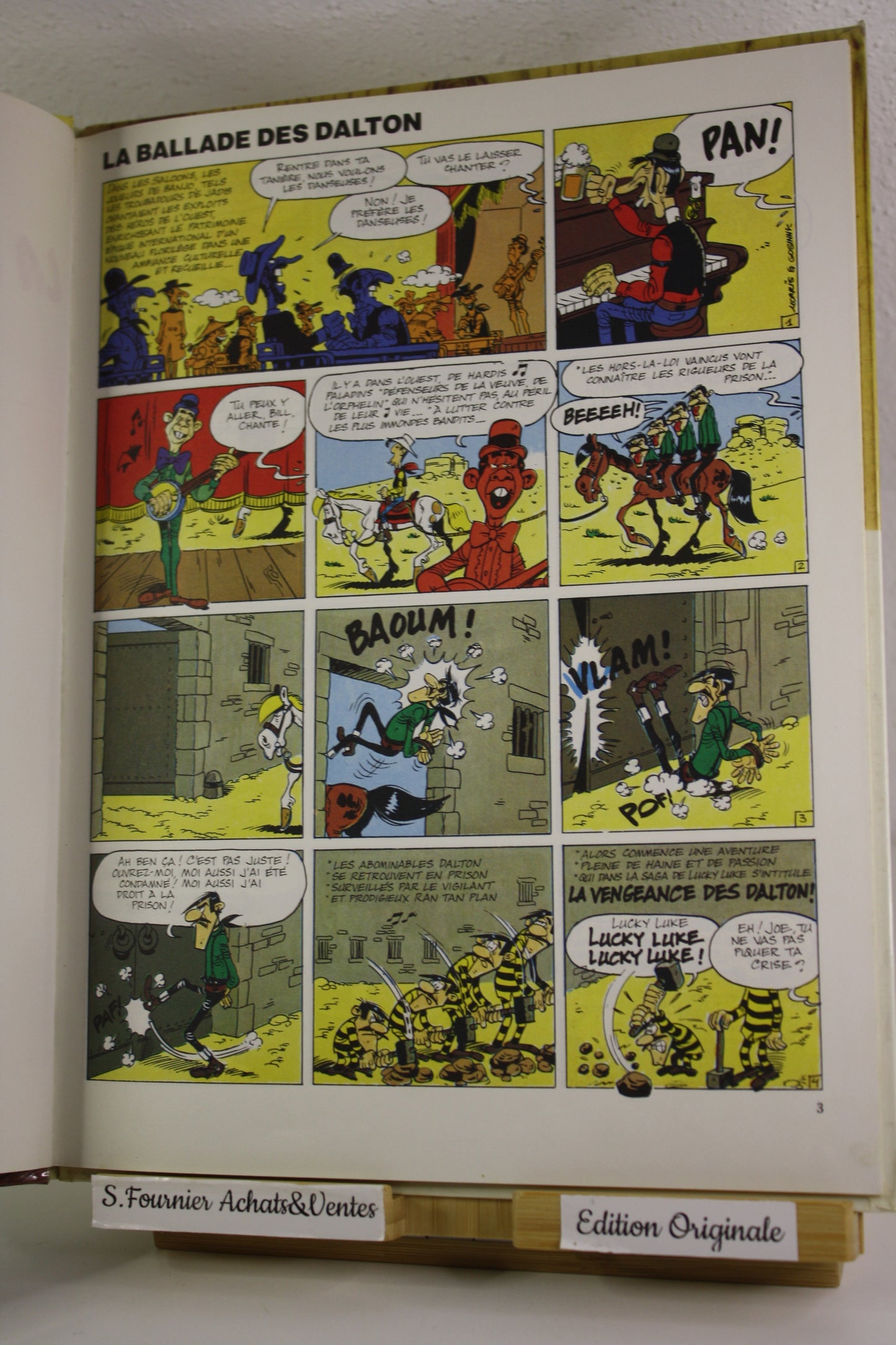 La ballade des dalton – Lucky Luke – Morris – Dargaud – EO – 1986