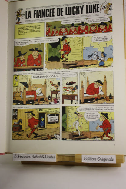 La fiancée de Lucky Luke – Lucky Luke – Morris Vidal – Dargaud – EO – 1985