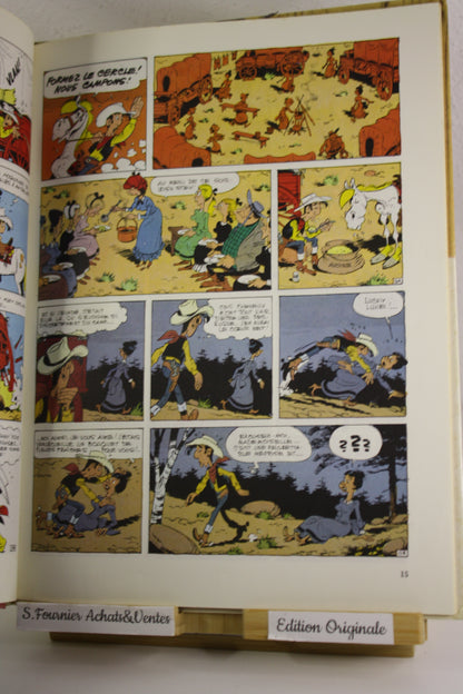 La fiancée de Lucky Luke – Lucky Luke – Morris Vidal – Dargaud – EO – 1985