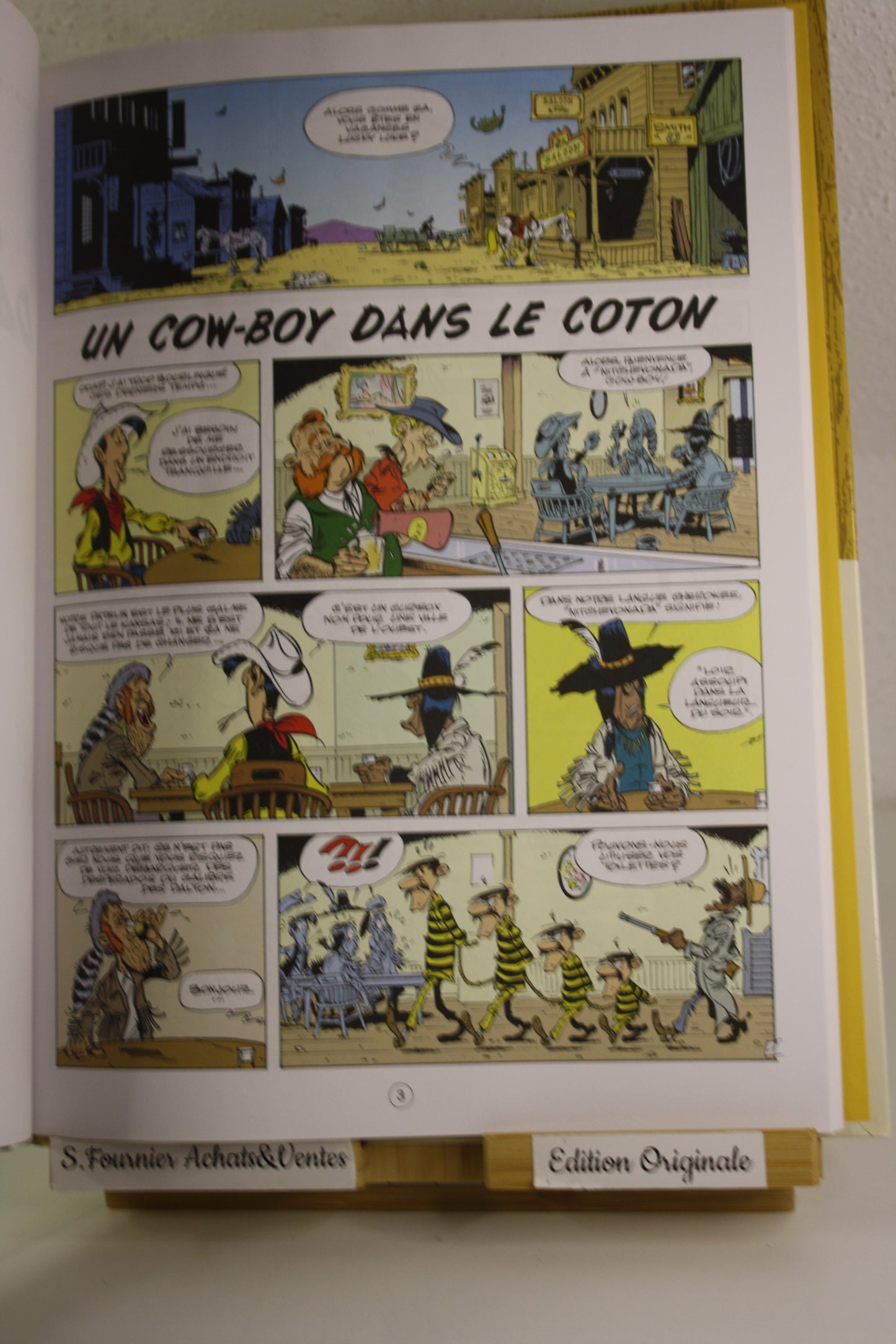 Un cow boy dans le coton – Lucky Luke – Achdé Jul Morris – Lucky Comics – EO – 2020