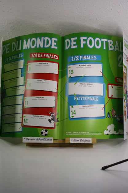 Génie du foot spécial coupe du monde 20010 – Léonard – Turk Degroot – Le Lombard – Réédition – 2010