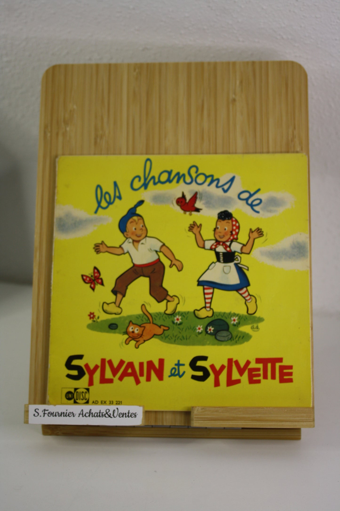 N° 1 Les chansons de – Sylvain et Sylvette – Dubois De Lioncourt Pèlerin – Unidisc – vinyle 33 tours 7’’ – 1962
