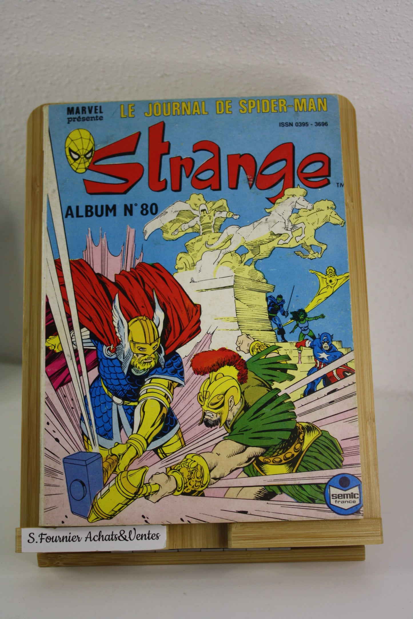Recueil n°80 – Strange – Collectif – Semic – Périodique – 1990