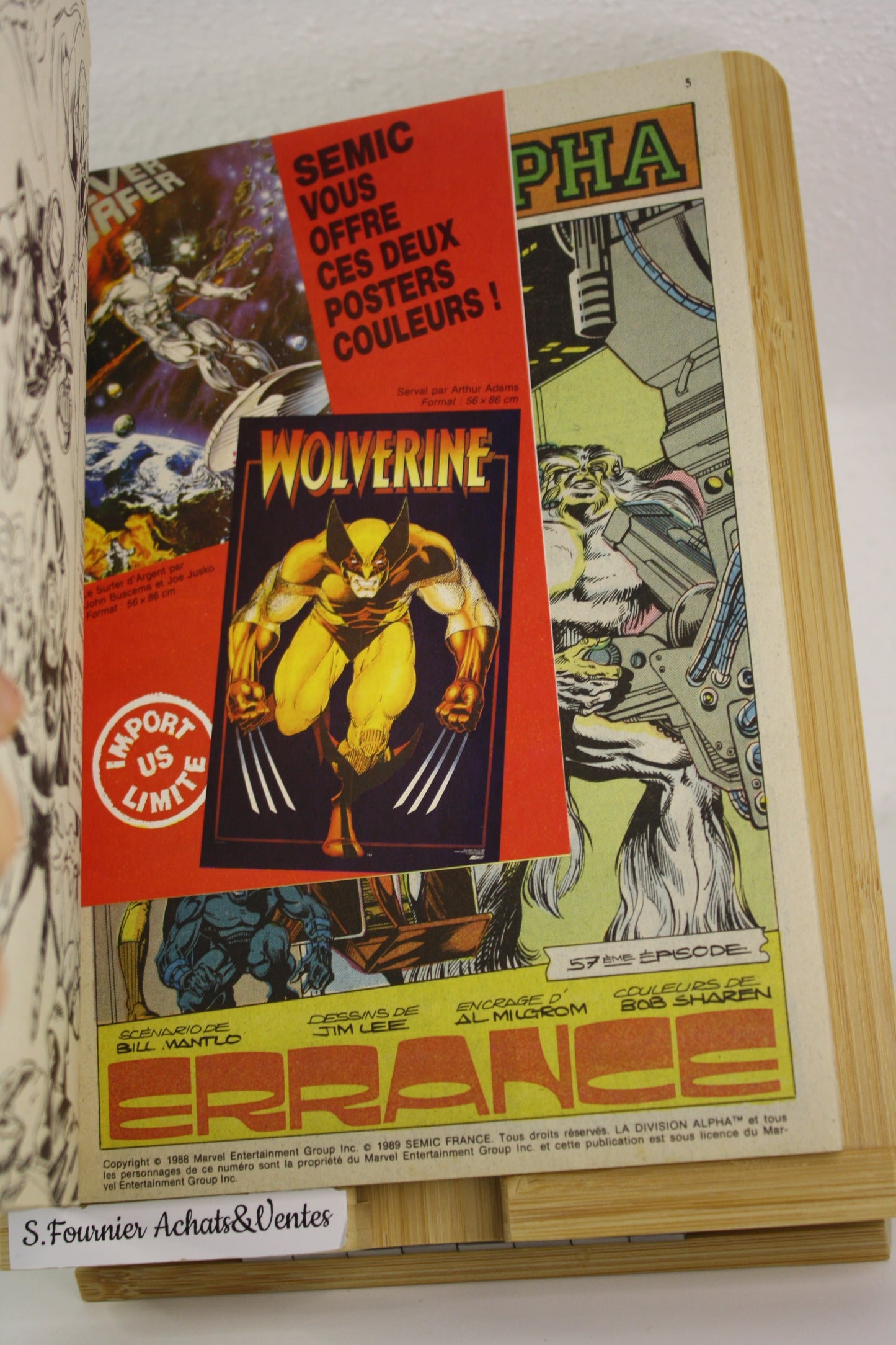 Recueil n°80 – Strange – Collectif – Semic – Périodique – 1990