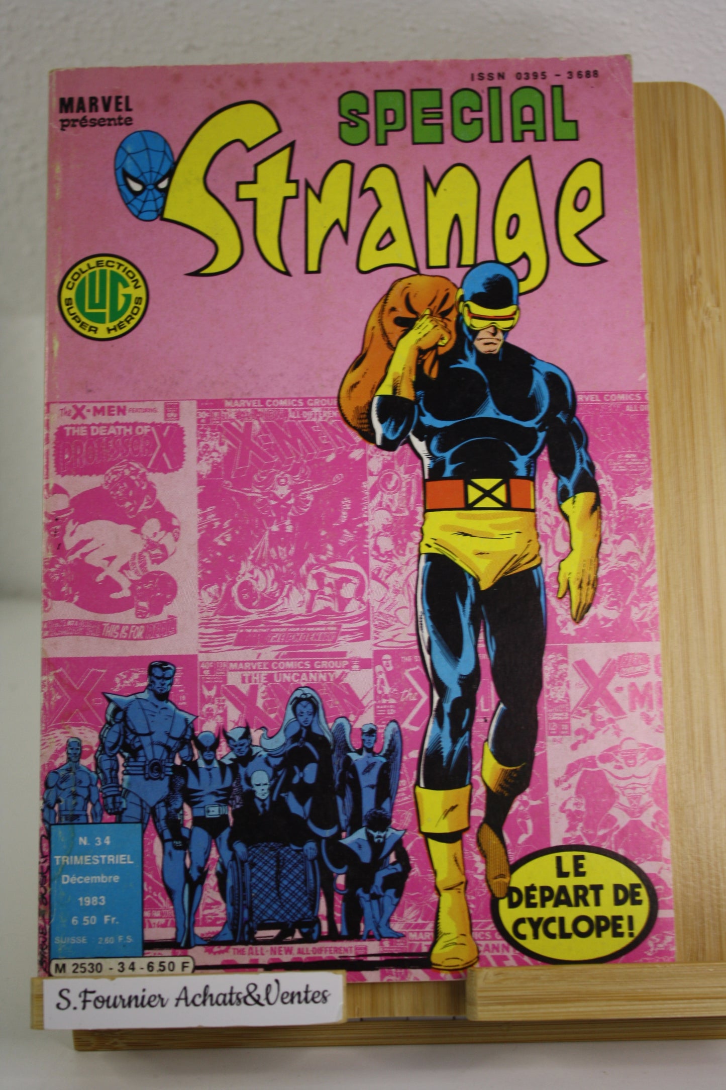 Les étranges X Men : Elégie = n°34 – Spécial Strange – Collectif – LUG – Périodique – 1983