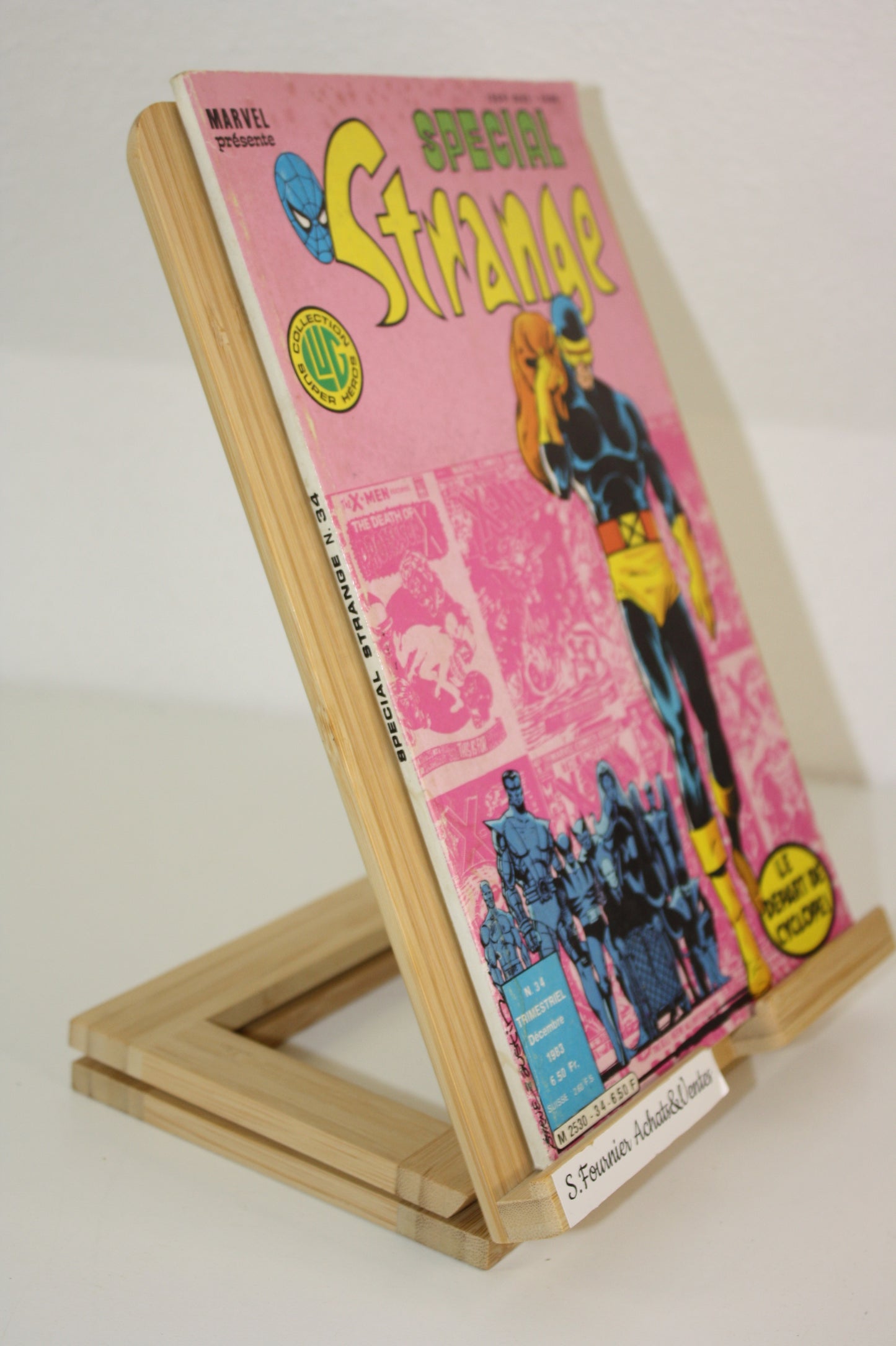 Les étranges X Men : Elégie = n°34 – Spécial Strange – Collectif – LUG – Périodique – 1983