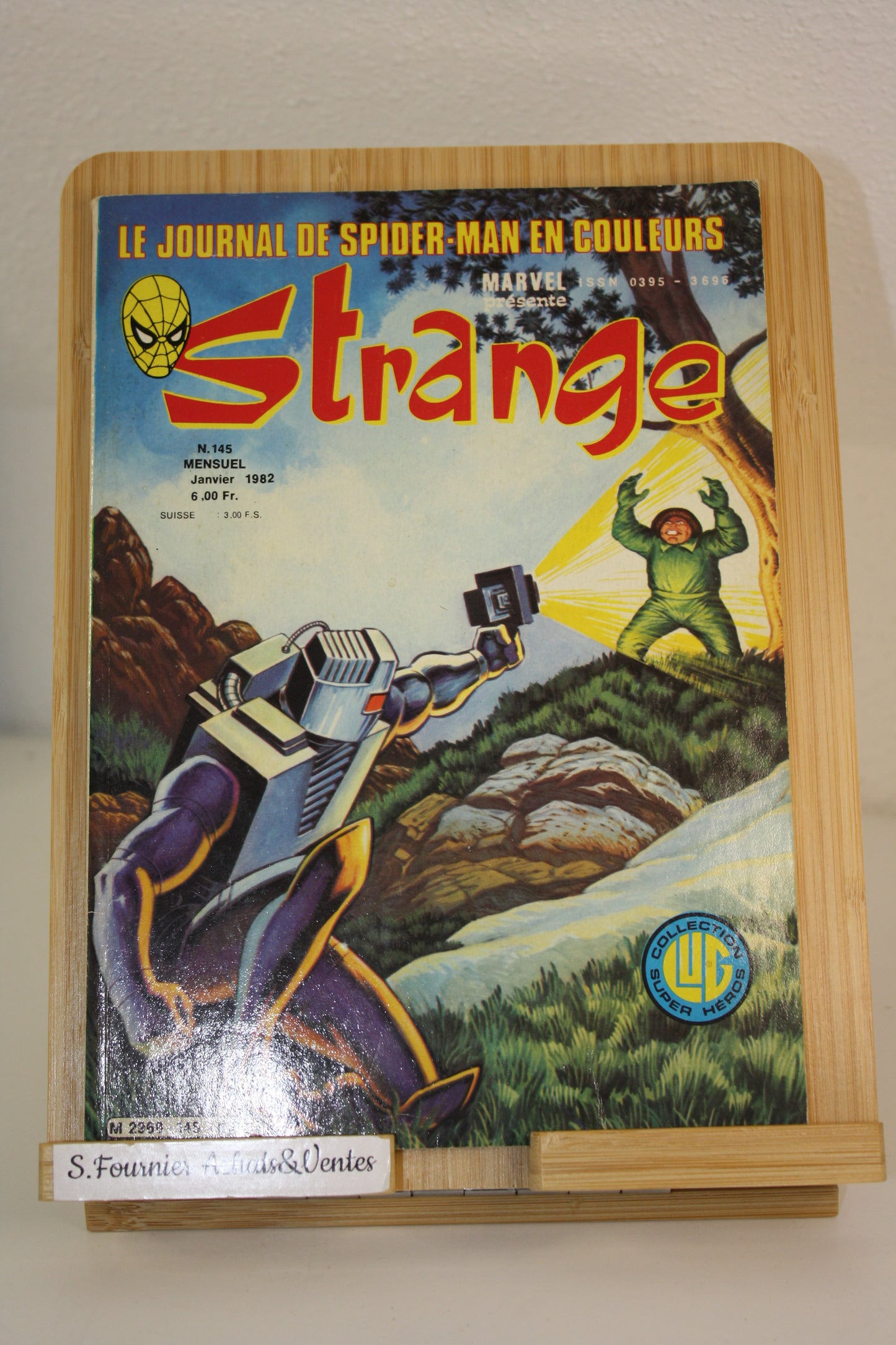 Iron Man: complot spatial N°145 – Strange – Romita Jr Micheline – Lug – Périodique – 1982