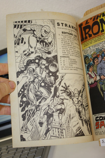 Iron Man: complot spatial N°145 – Strange – Romita Jr Micheline – Lug – Périodique – 1982
