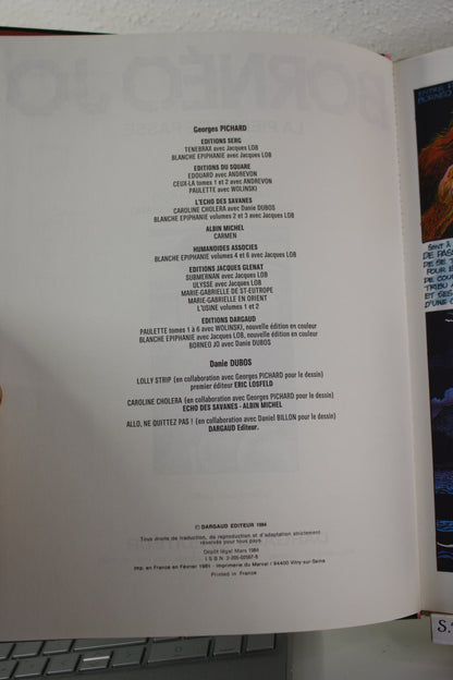 La pierre de passe – Bornéo Jo – Pichard – Dargaud – EO – 1984