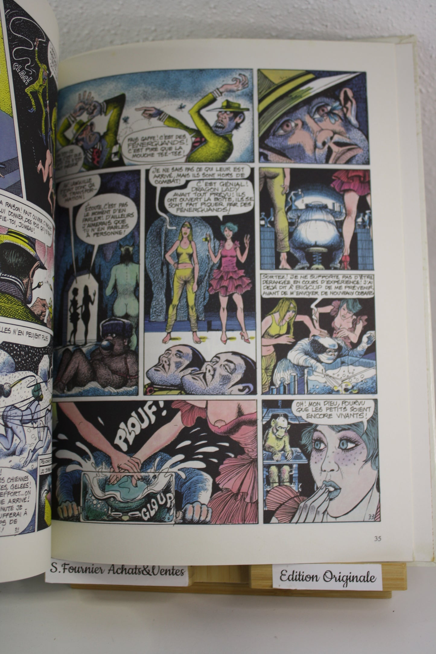 La pierre de passe – Bornéo Jo – Pichard – Dargaud – EO – 1984