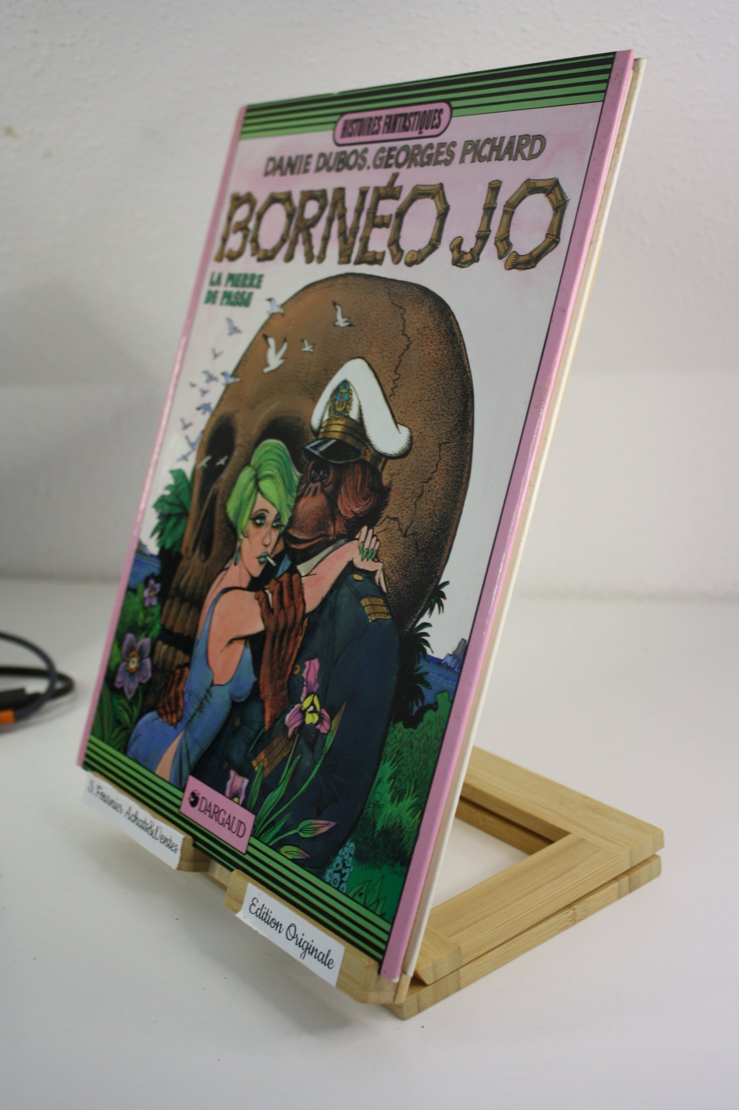 La pierre de passe – Bornéo Jo – Pichard – Dargaud – EO – 1984