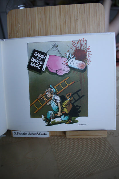 Le bricolage – Humour – Serre – Glénat – Réédition – 1990