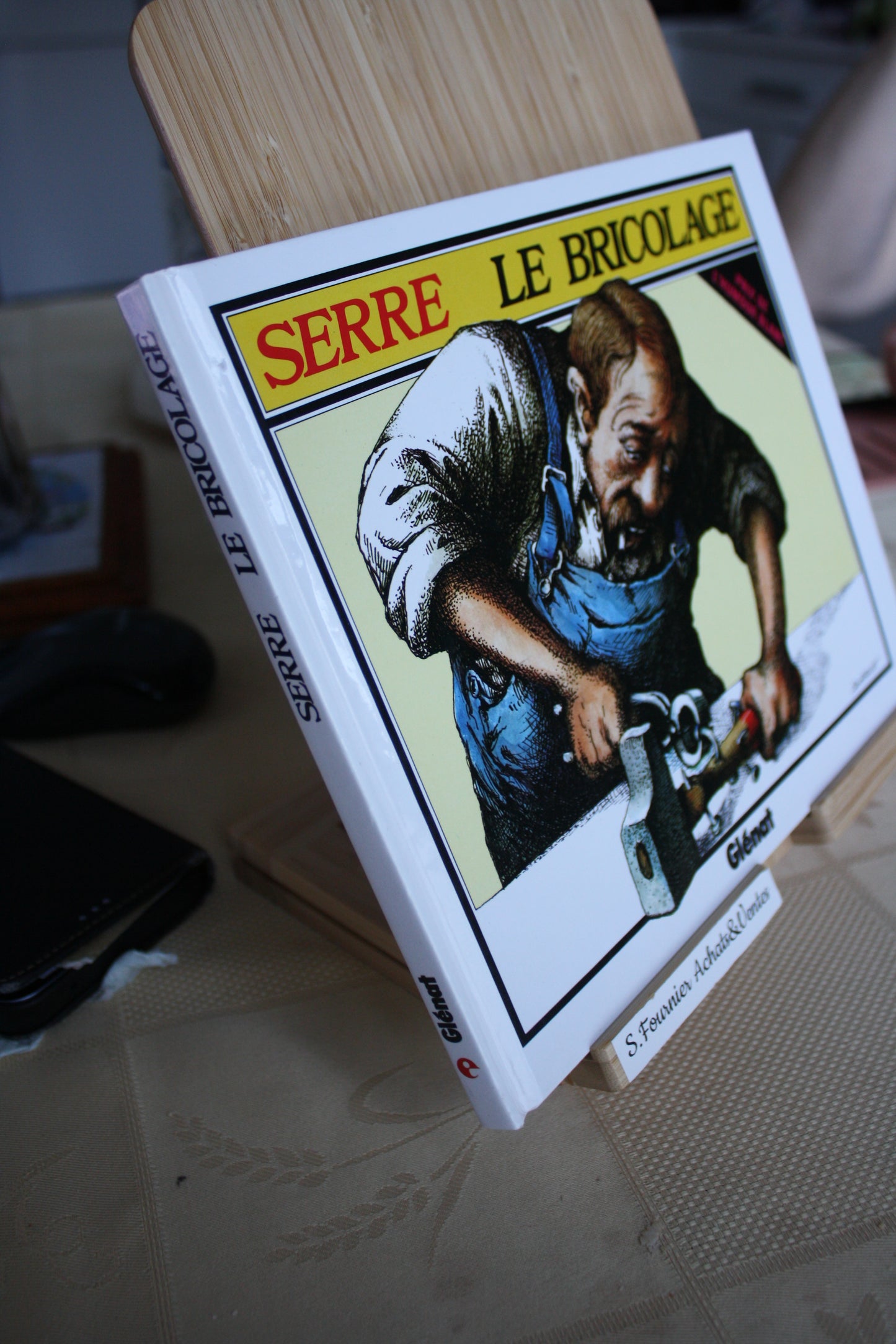 Le bricolage – Humour – Serre – Glénat – Réédition – 1990