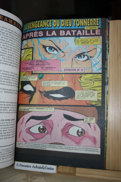 La vengeance du dieu tonnerre 3 = n°190 – Titans – Collectif – Semic – Périodique – 1994