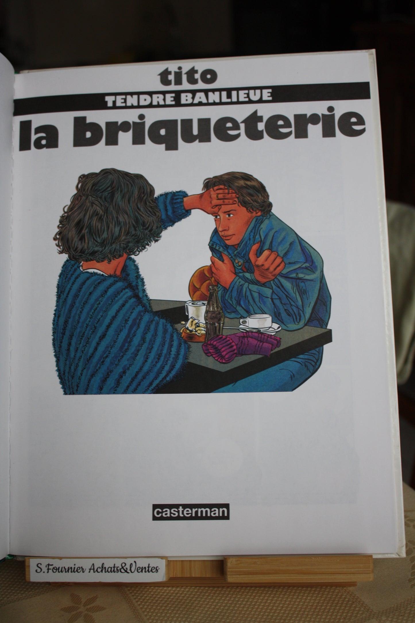 La briqueterie – Tendre Banlieue – Tito – Casterman – Réédition – 1991