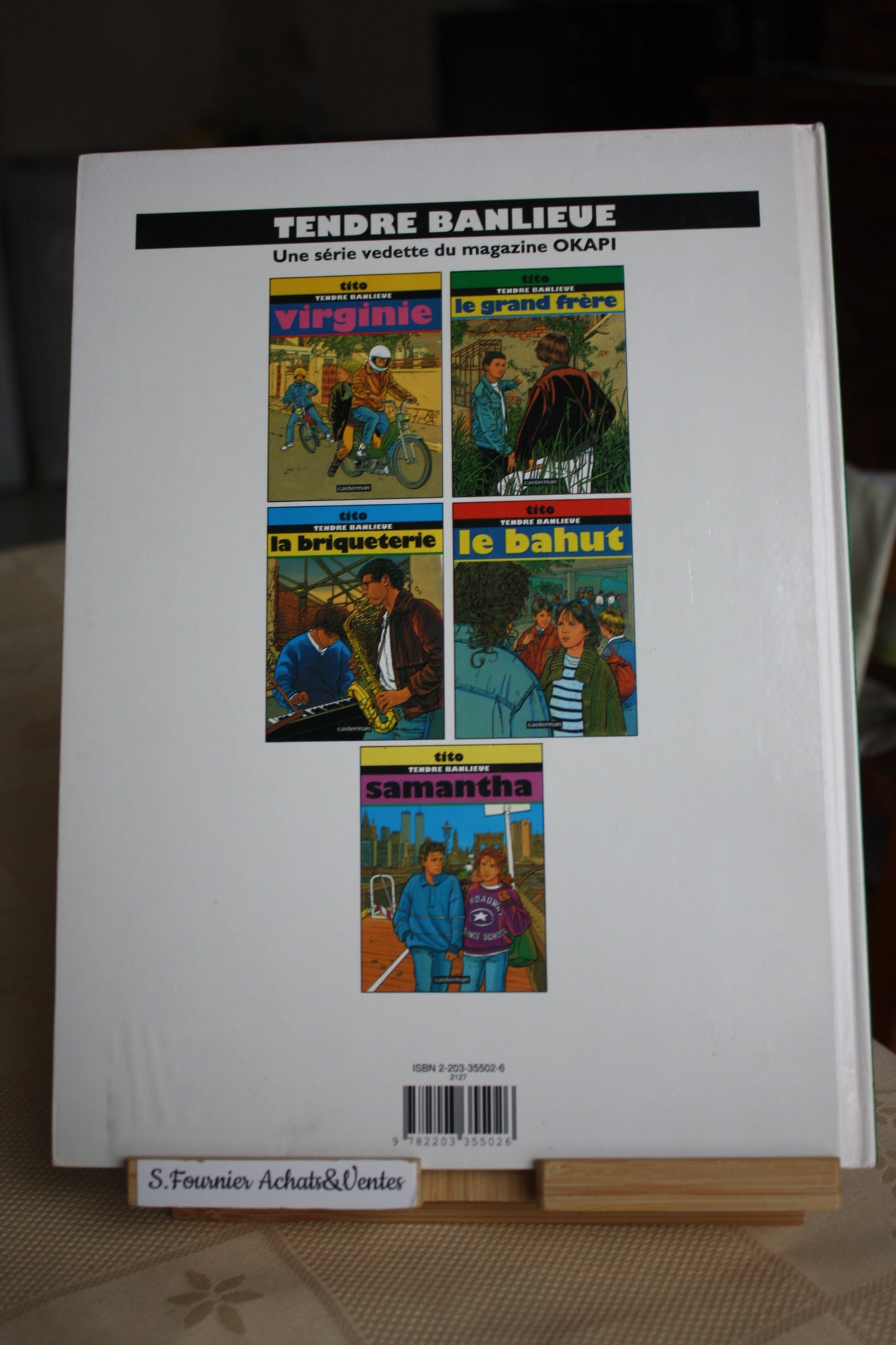 La briqueterie – Tendre Banlieue – Tito – Casterman – Réédition – 1991