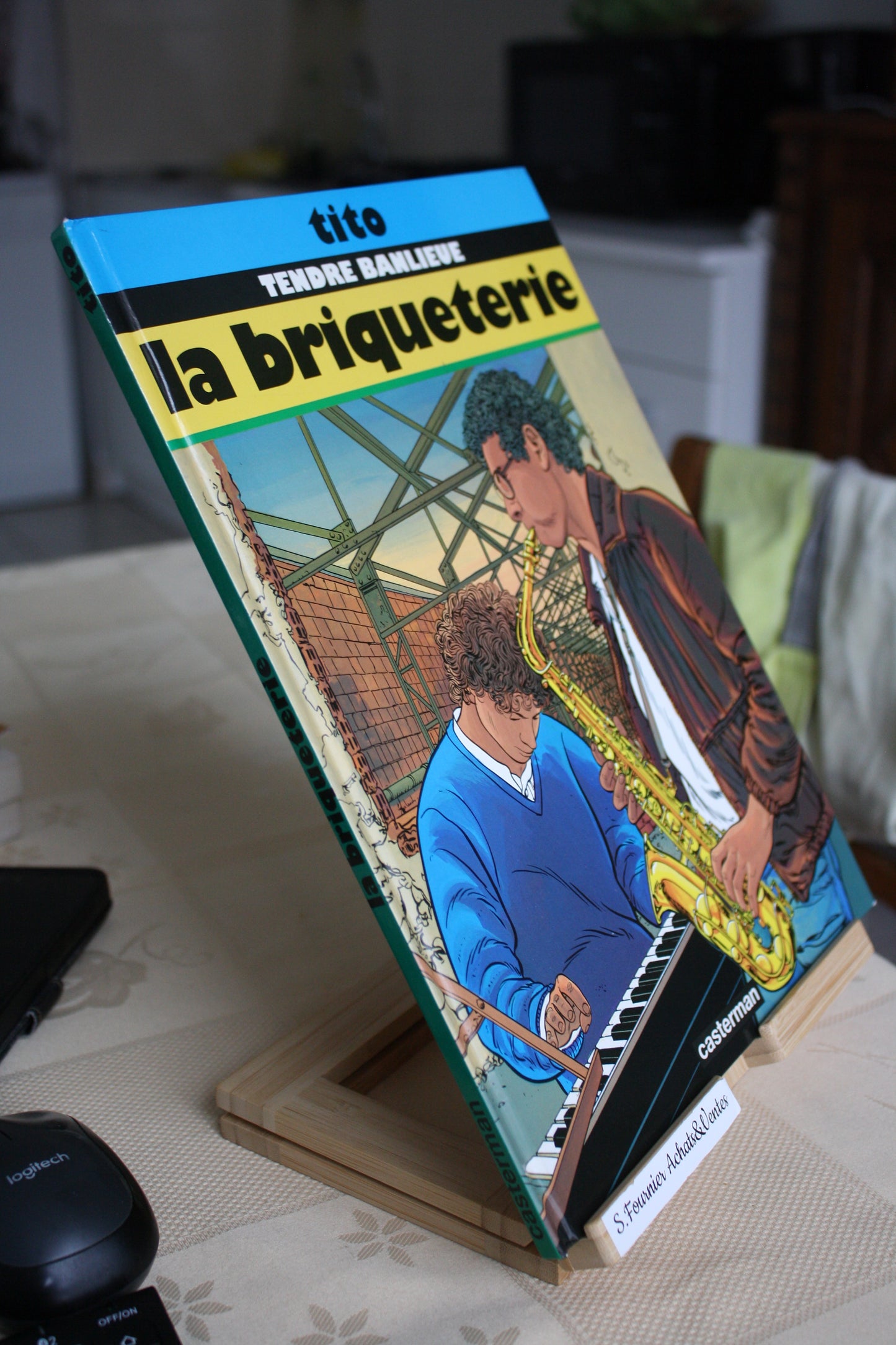 La briqueterie – Tendre Banlieue – Tito – Casterman – Réédition – 1991