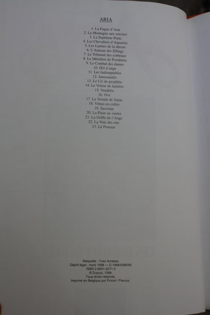 Les indomptables – Aria - Weyland – Repérage Dupuis – Réédition – 1998 - Abimé