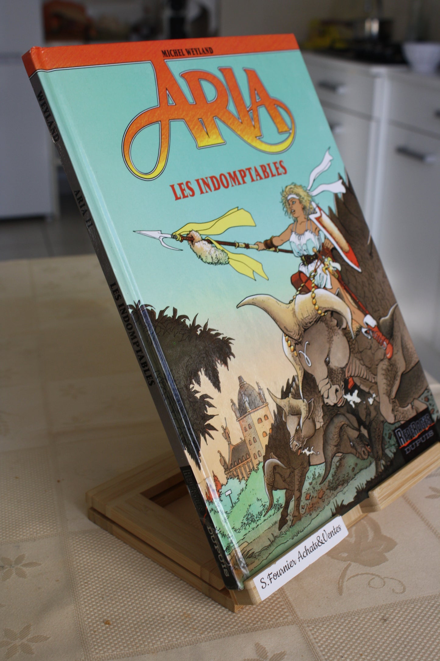 Les indomptables – Aria - Weyland – Repérage Dupuis – Réédition – 1998 - Abimé