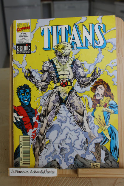 Excalibur, La Rencontre = n°199 – Titans – Collectif – Semic – Périodique – 1995