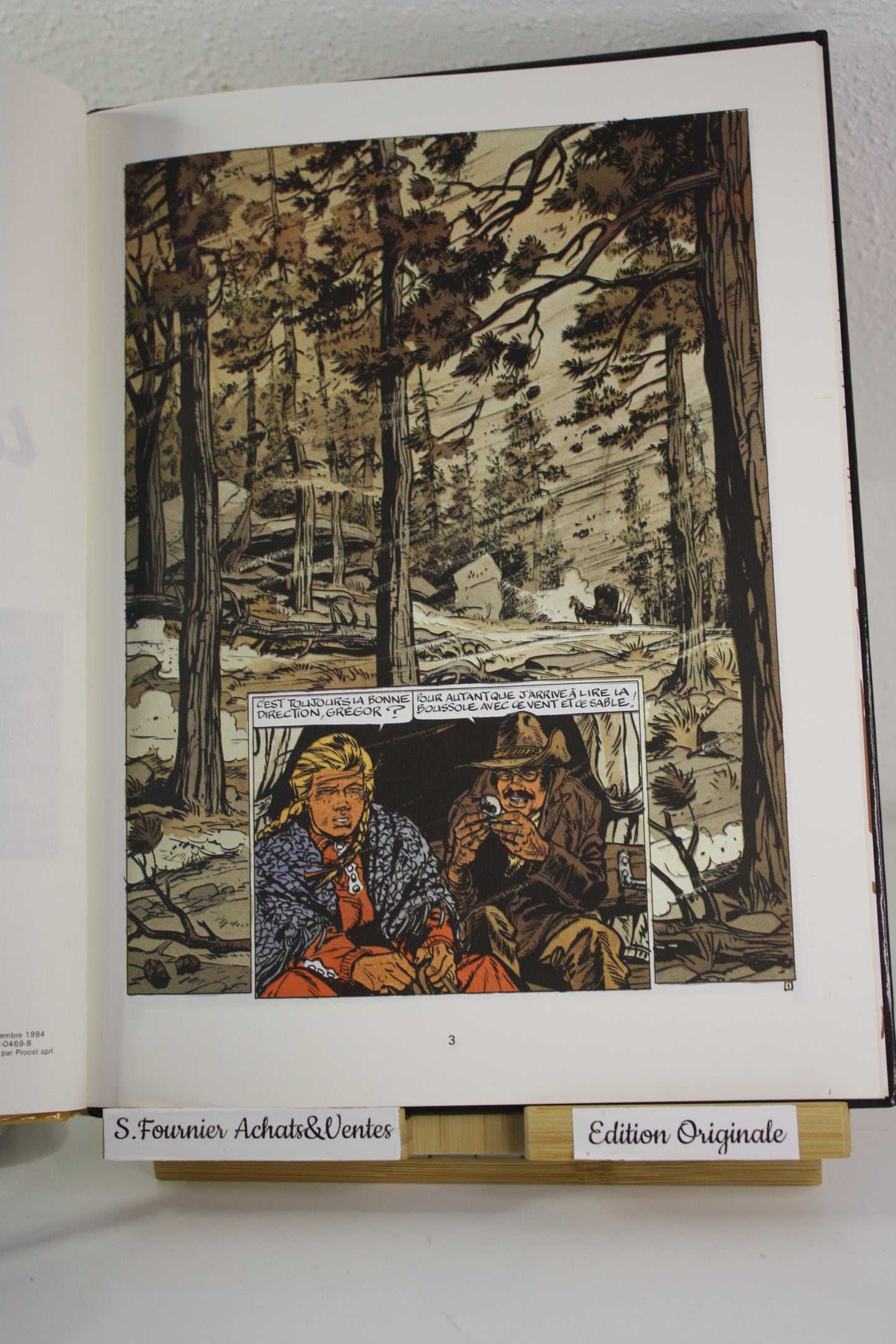Le vent sauvage – Buddy LongWay – Derib – Du Lombard – EO – 1984
