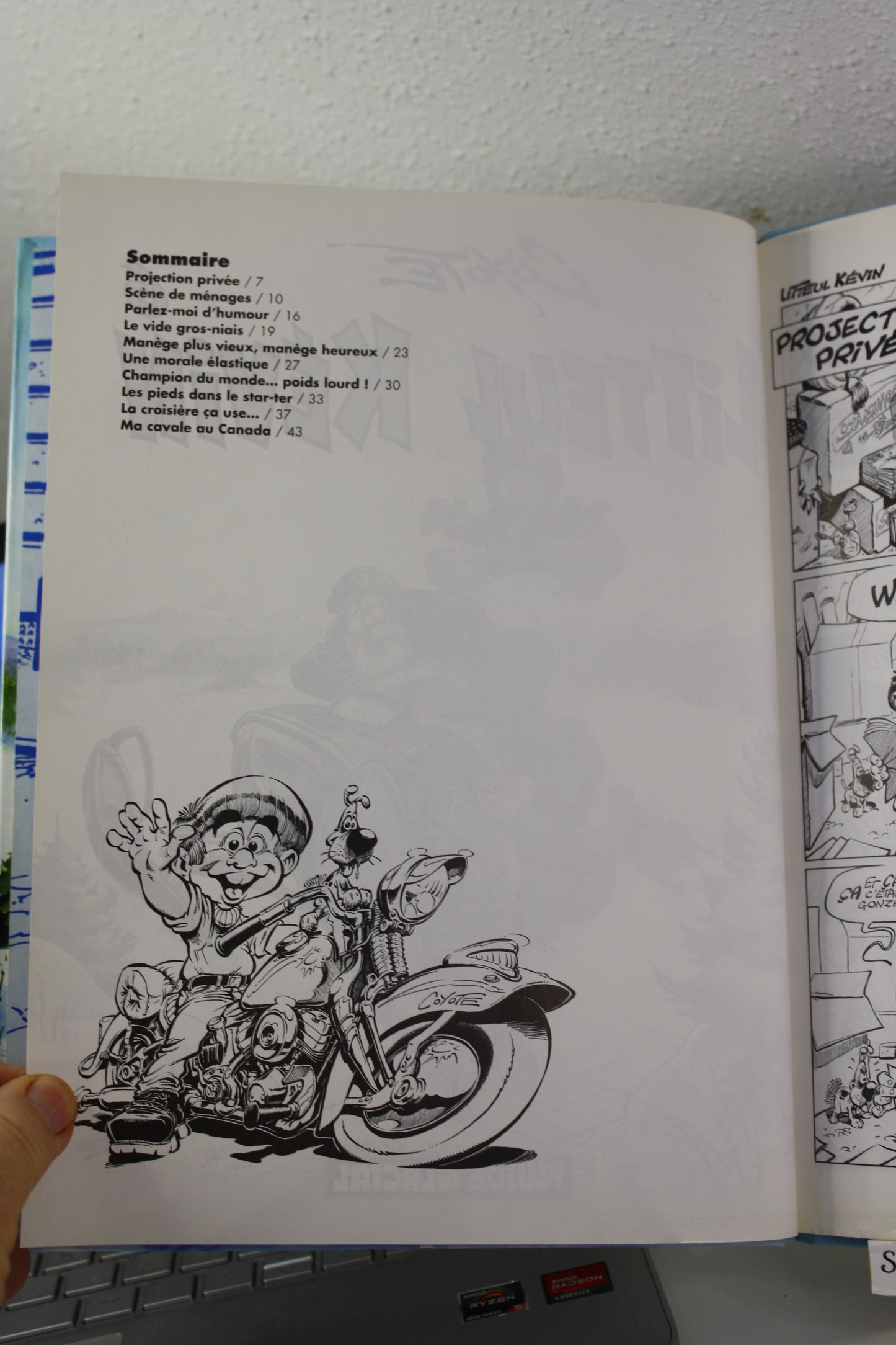 Tome 6 – Litteul Kévin – Coyote – Fluide Glacial – EO – 2000