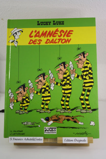L’amnésie des Dalton – Lucky Luke – Morris – Lucky Production – EO – 1991