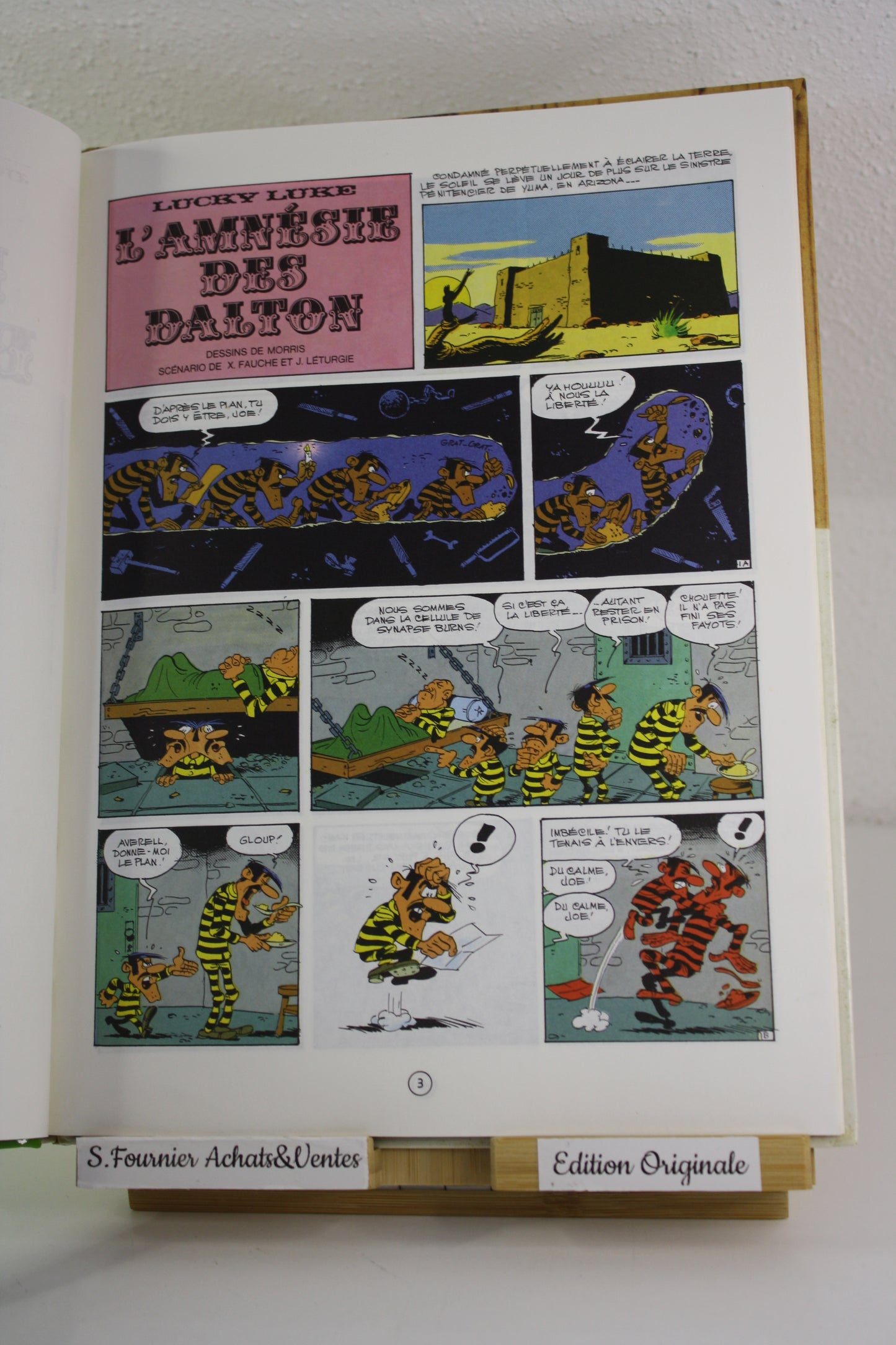 L’amnésie des Dalton – Lucky Luke – Morris – Lucky Production – EO – 1991